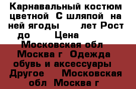 Карнавальный костюм цветной. С шляпой, на ней ягоды. 4-6 лет Рост до 116 › Цена ­ 2 000 - Московская обл., Москва г. Одежда, обувь и аксессуары » Другое   . Московская обл.,Москва г.